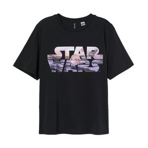 H&M🦎Star Wars T-Shirt W/ Motif🌵